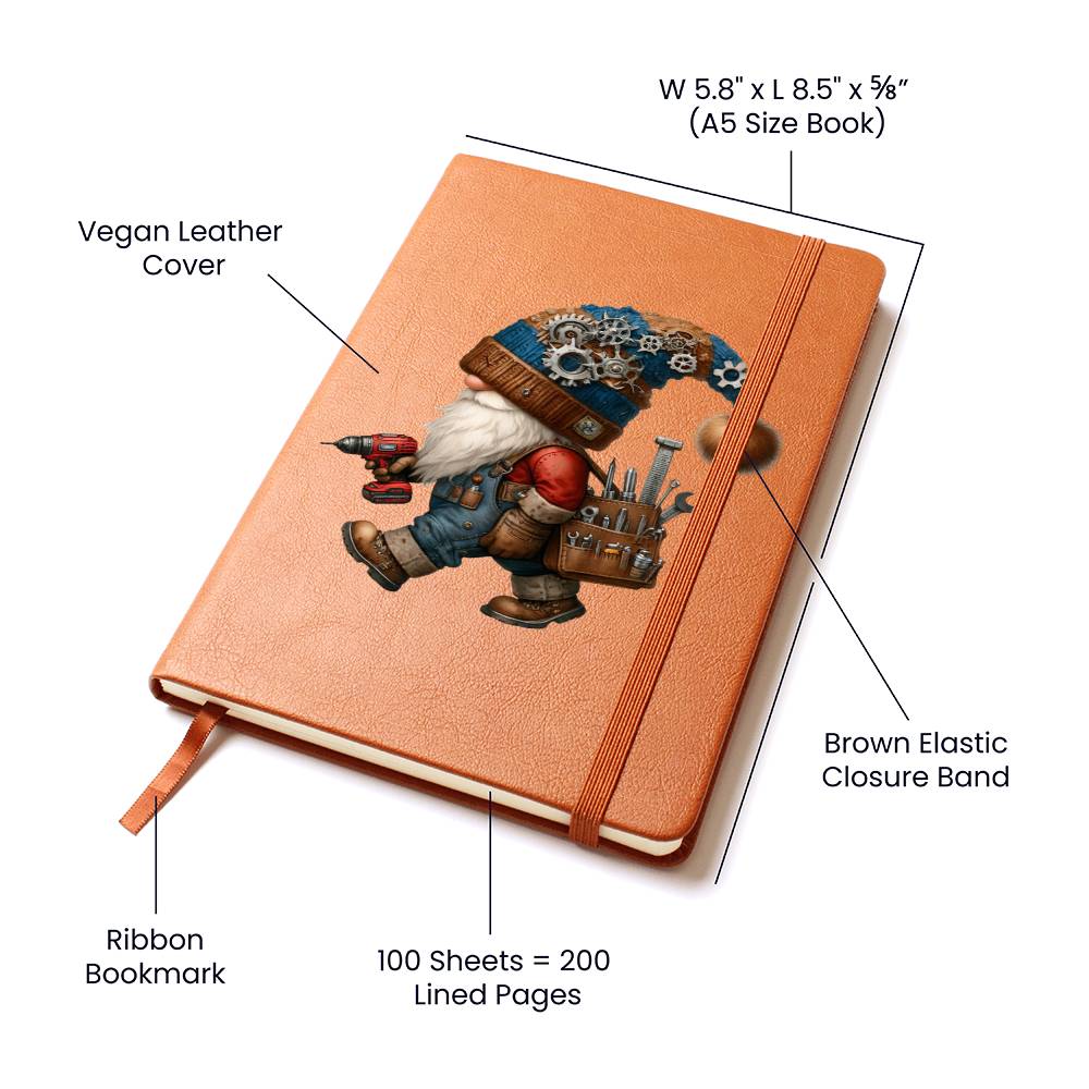 Gnome 0567 - Vegan Leather Journal