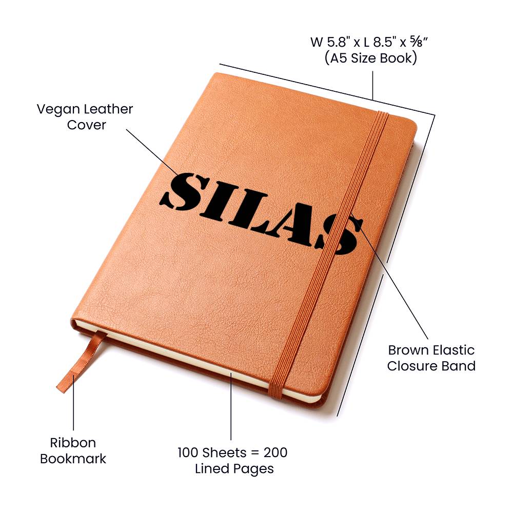 Silas - Vegan Leather Journal