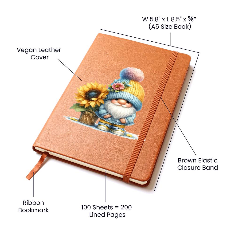Gnome 0269 - Vegan Leather Journal