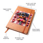 Valentine's Day Dog And Zipper 019 - Vegan Leather Journal
