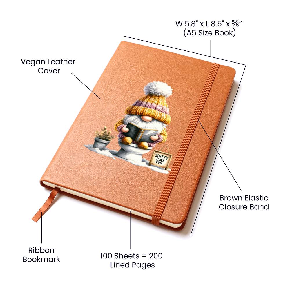 Gnome 0182 - Vegan Leather Journal