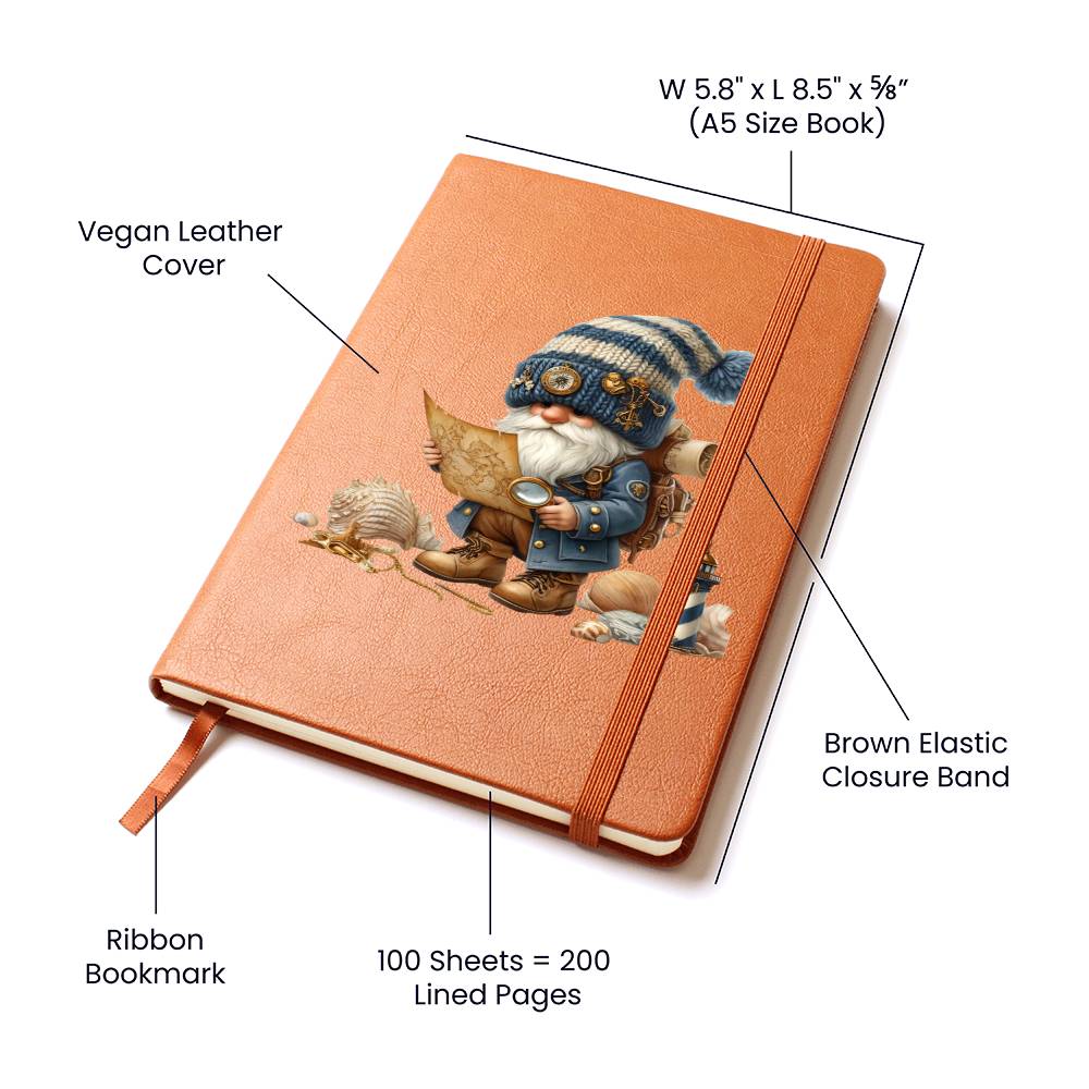 Gnome 0676 - Vegan Leather Journal