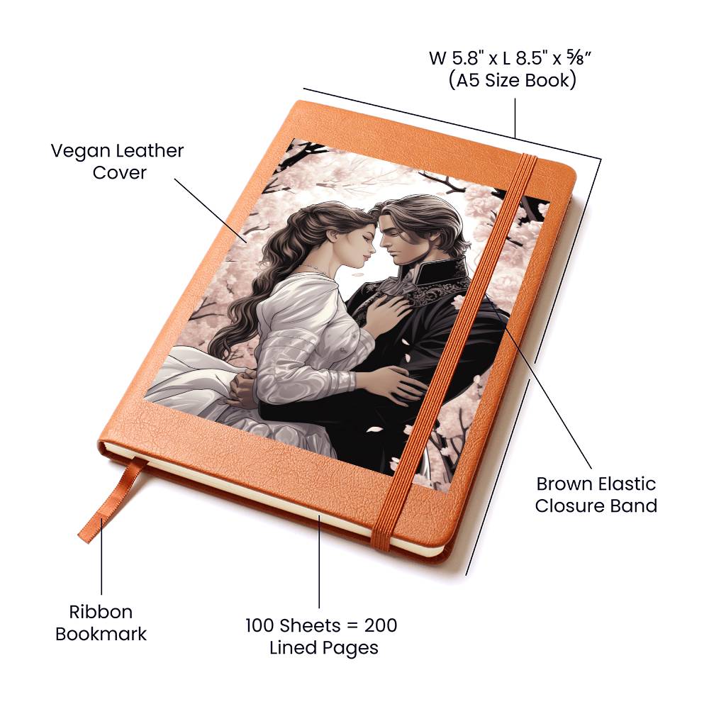 Valentine's Day Art 151 - Vegan Leather Journal