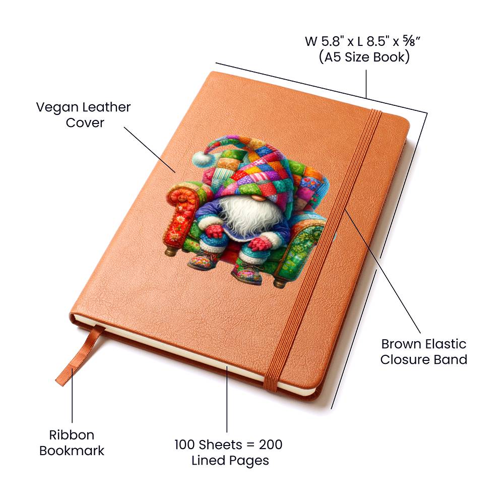 Gnome 0513 - Vegan Leather Journal