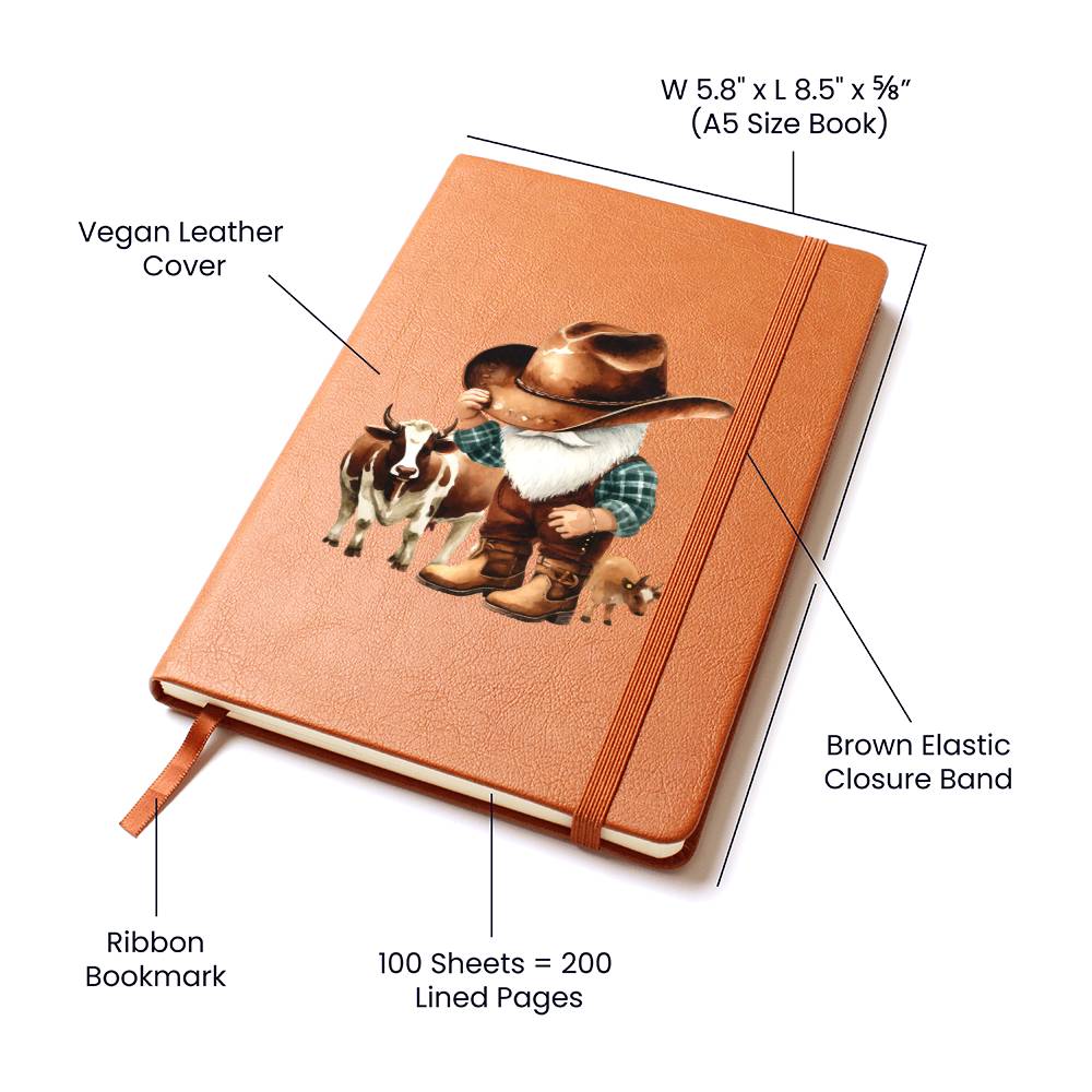 Gnome 0451 - Vegan Leather Journal