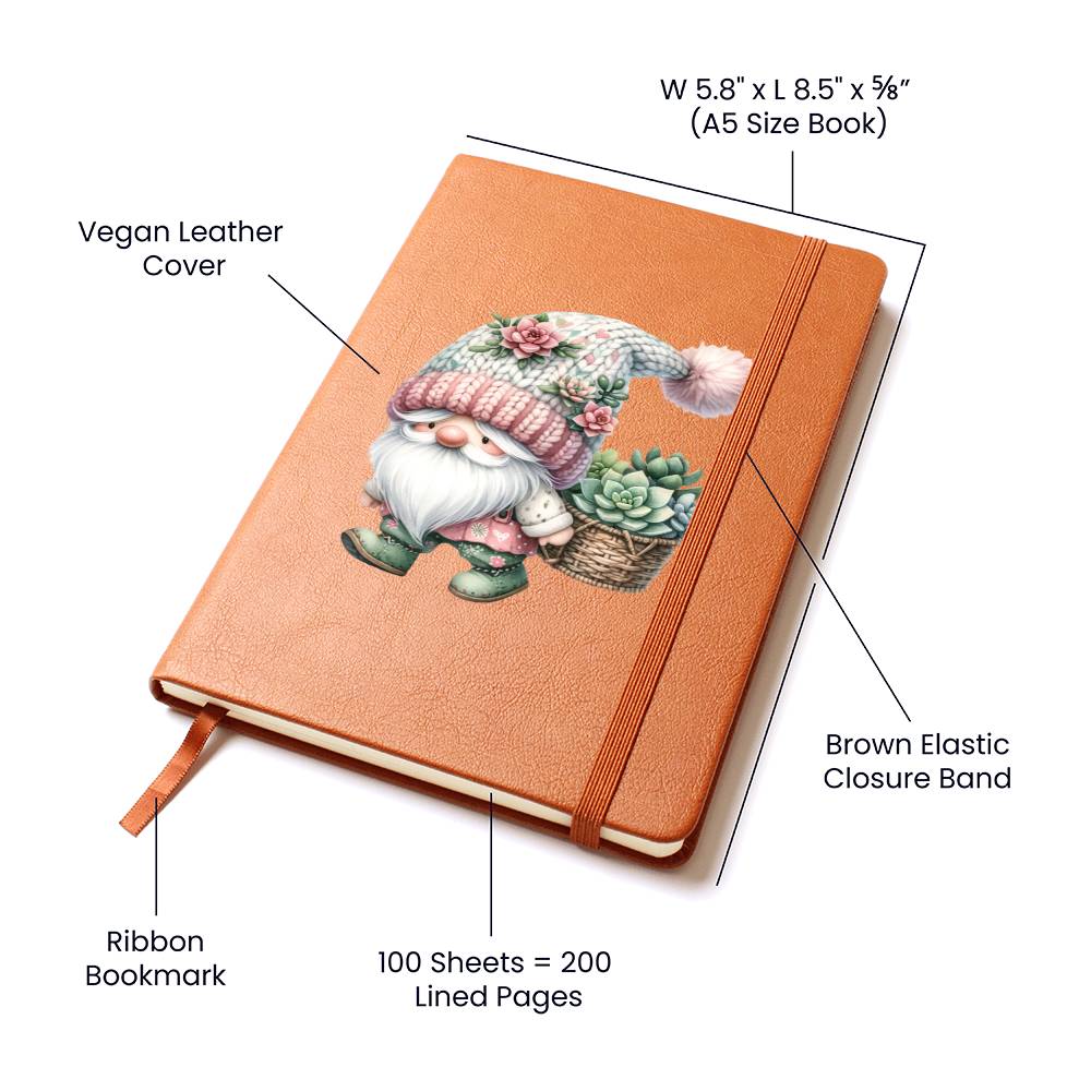 Gnome 1333 - Vegan Leather Journal