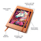 Cute Unicorn 021 - Vegan Leather Journal