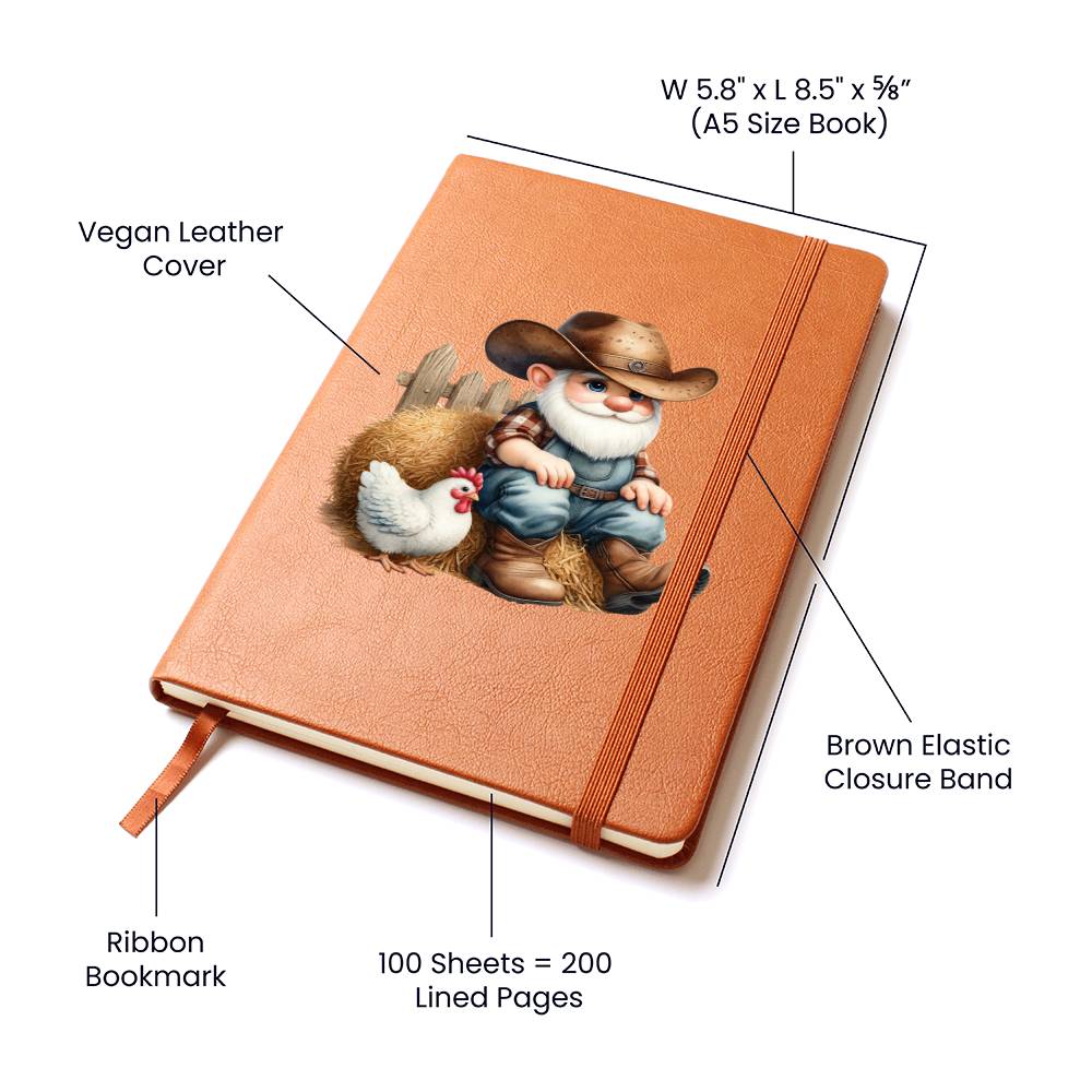 Gnome 0548 - Vegan Leather Journal