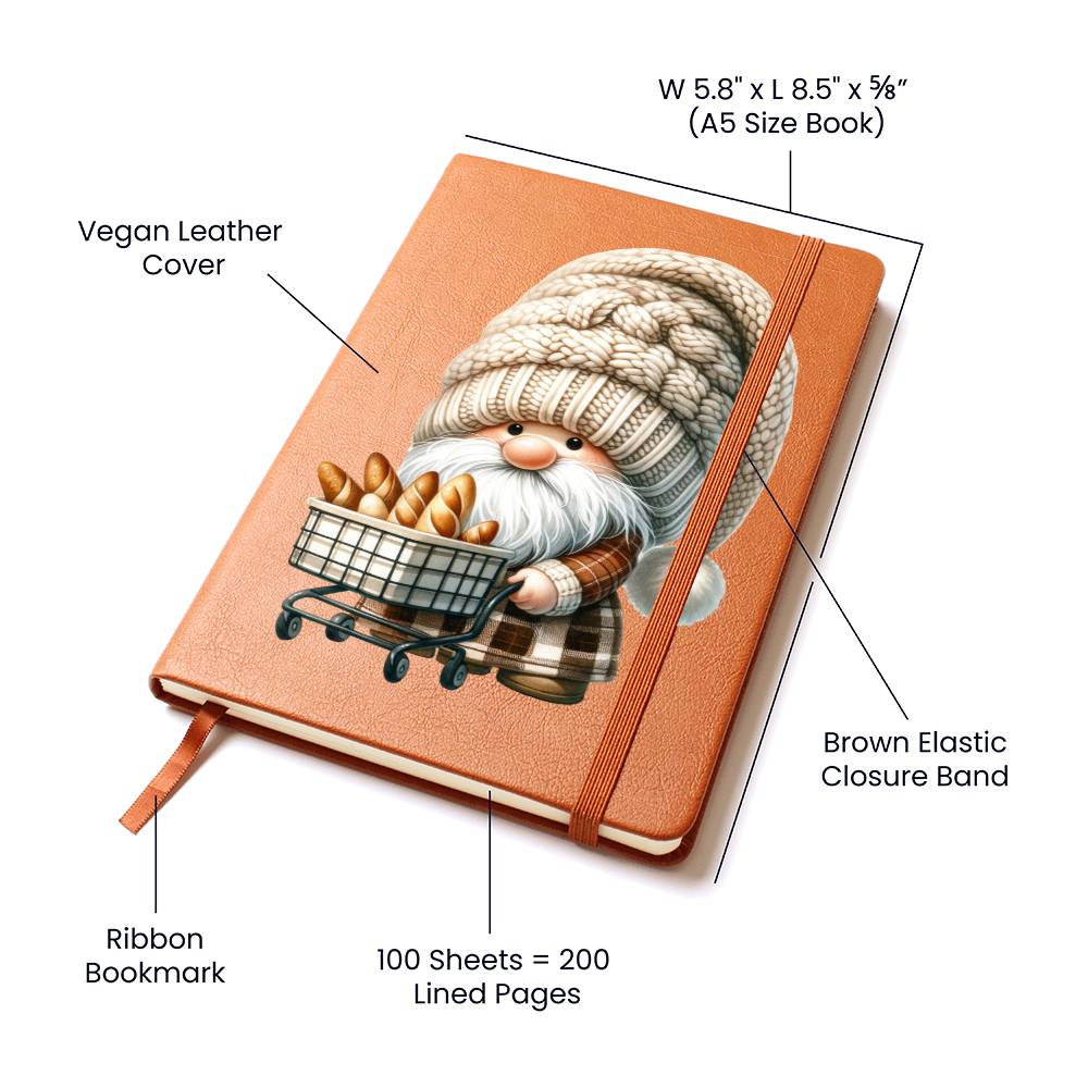 Gnome 0256 - Vegan Leather Journal