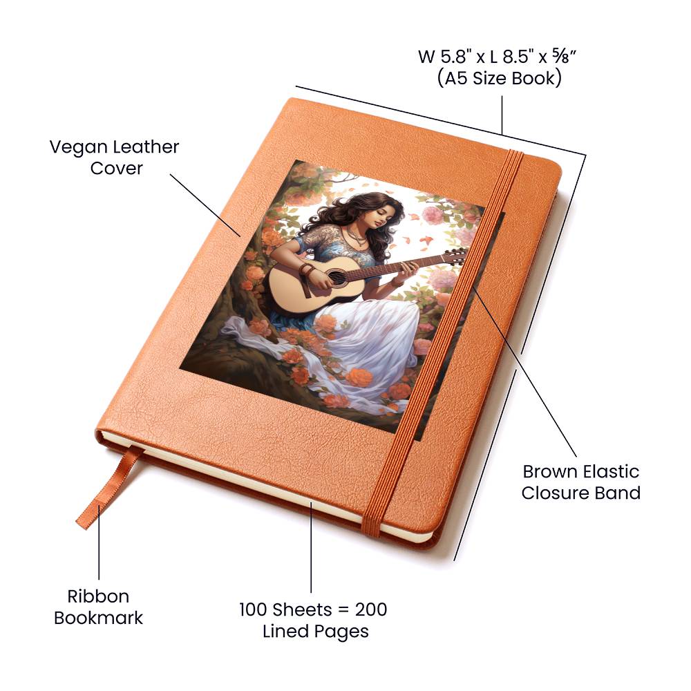 Goddess 017 - Vegan Leather Journal