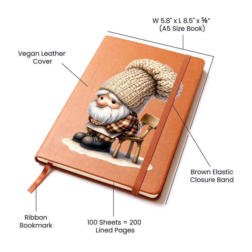 Gnome 1192 - Vegan Leather Journal