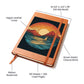 Minimalist BOHO Art 085 - Vegan Leather Journal