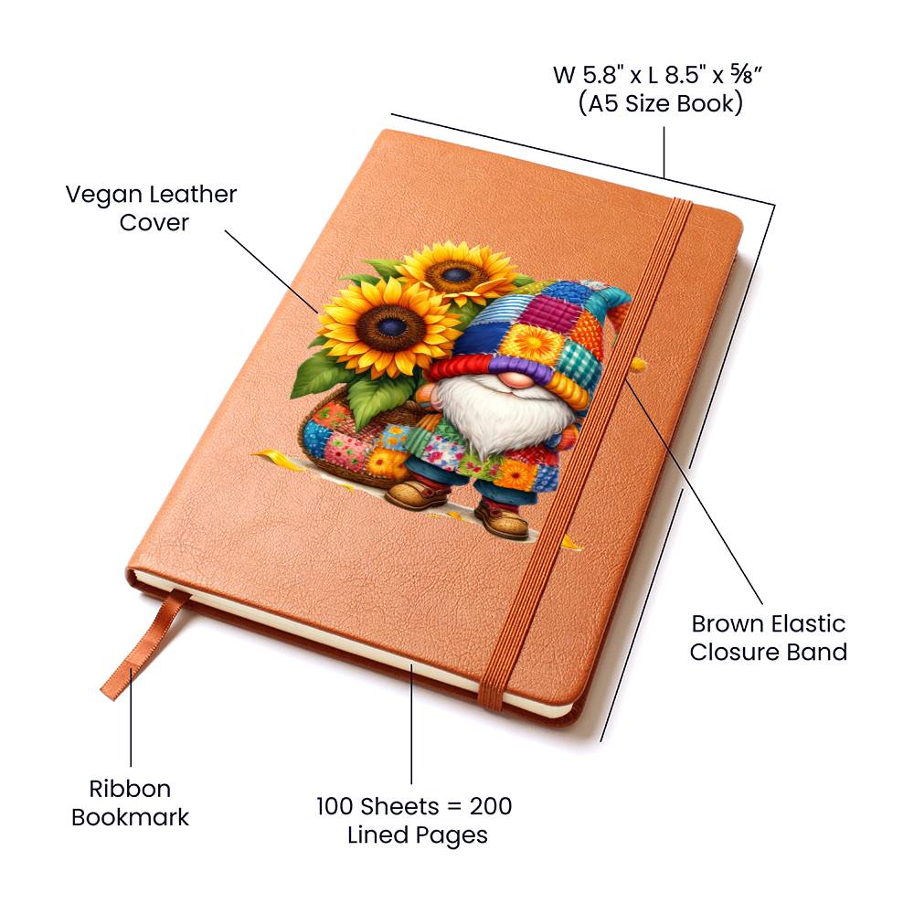 Gnome 0515 - Vegan Leather Journal