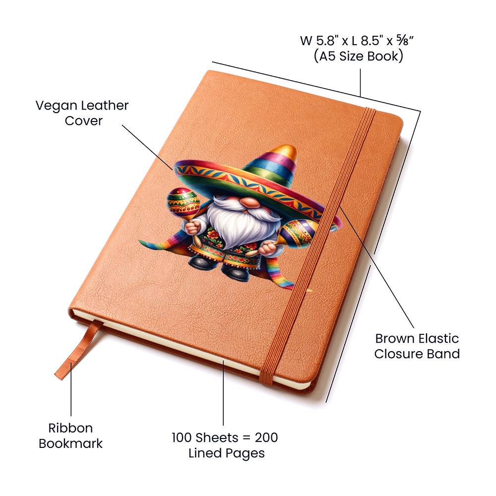 Gnome 0007 - Vegan Leather Journal