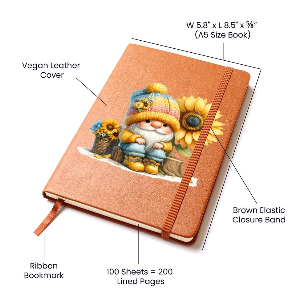 Gnome 0336 - Vegan Leather Journal