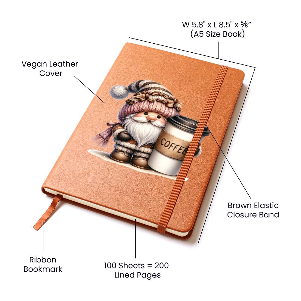 Gnome 0435 - Vegan Leather Journal