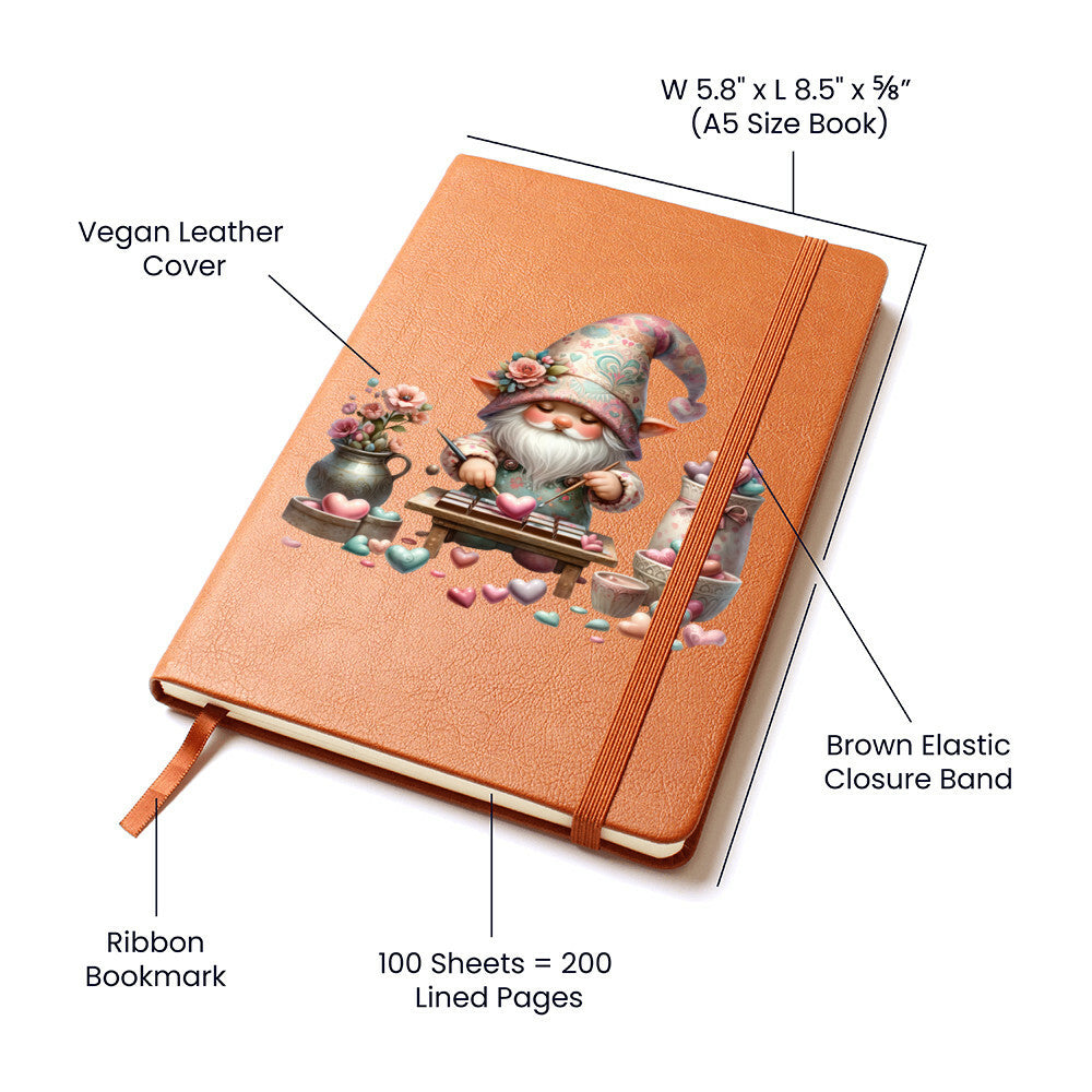 Gnome 0154 - Vegan Leather Journal