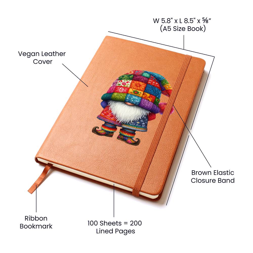 Gnome 0517 - Vegan Leather Journal