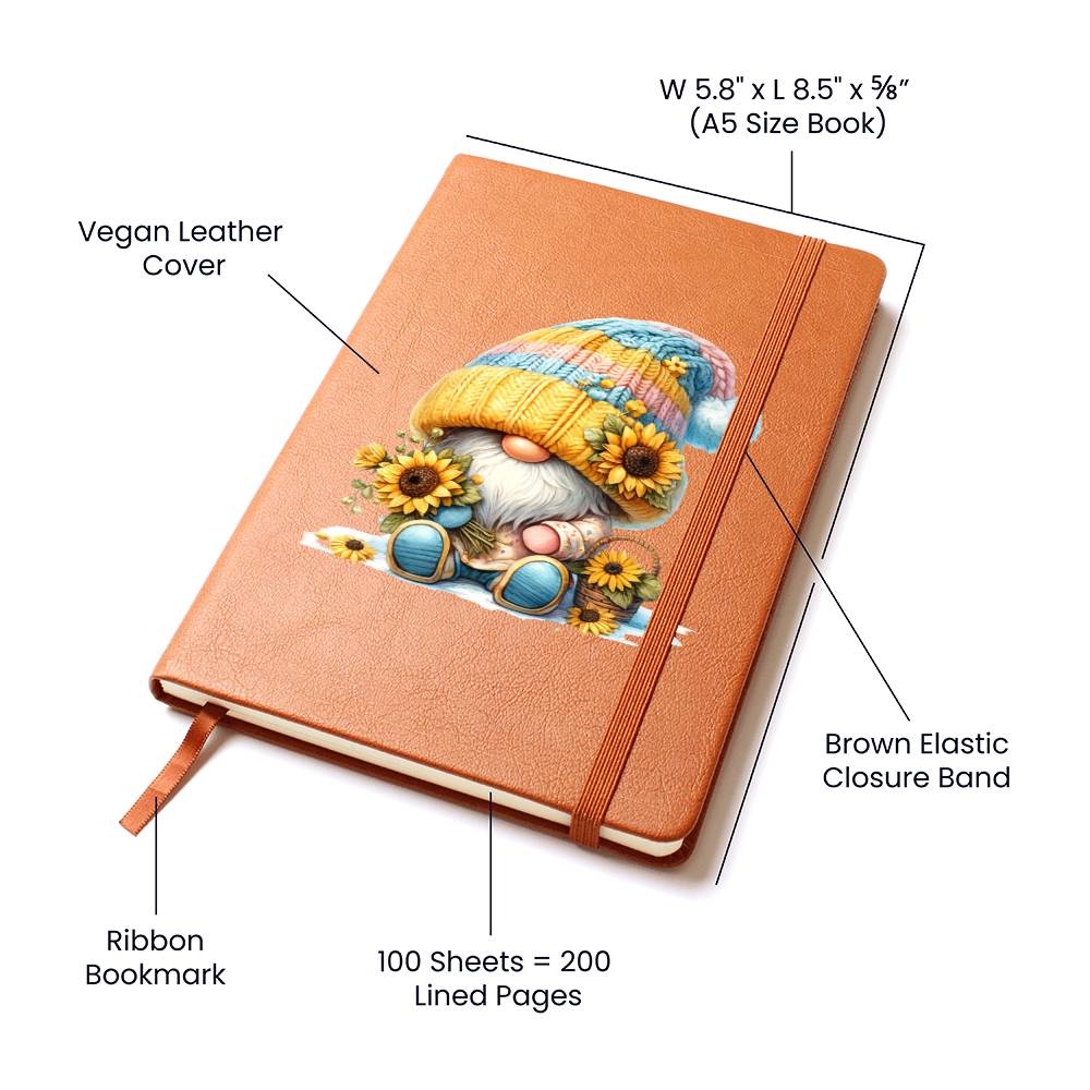 Gnome 0180 - Vegan Leather Journal