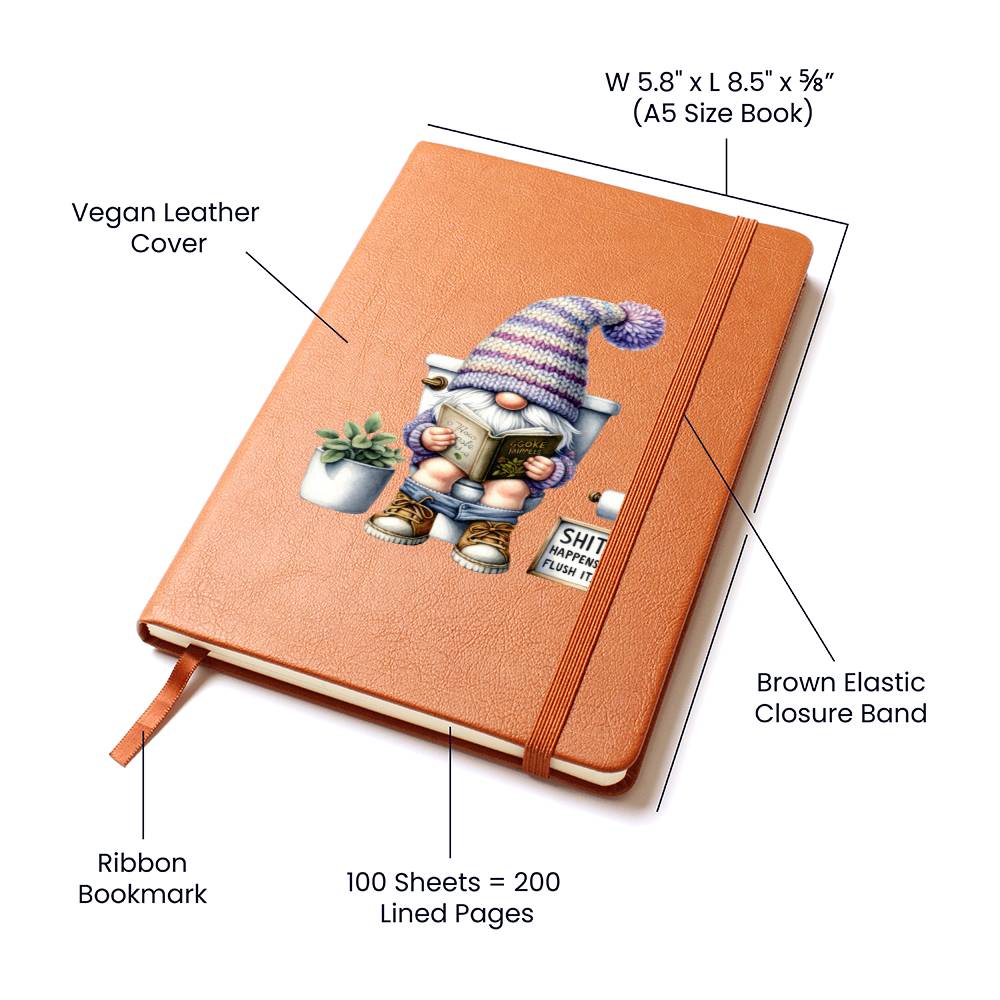 Gnome 0671 - Vegan Leather Journal