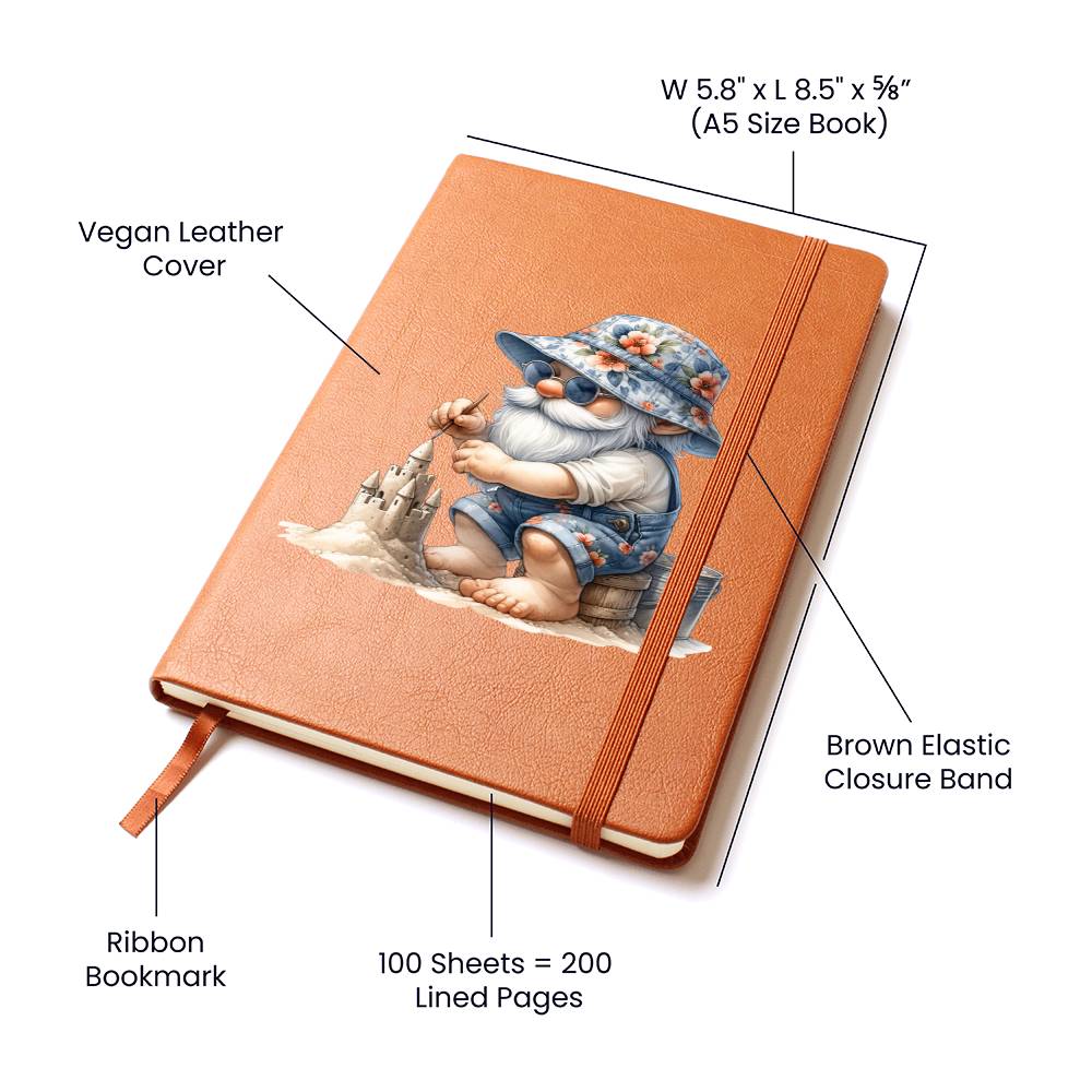 Gnome 0041 - Vegan Leather Journal