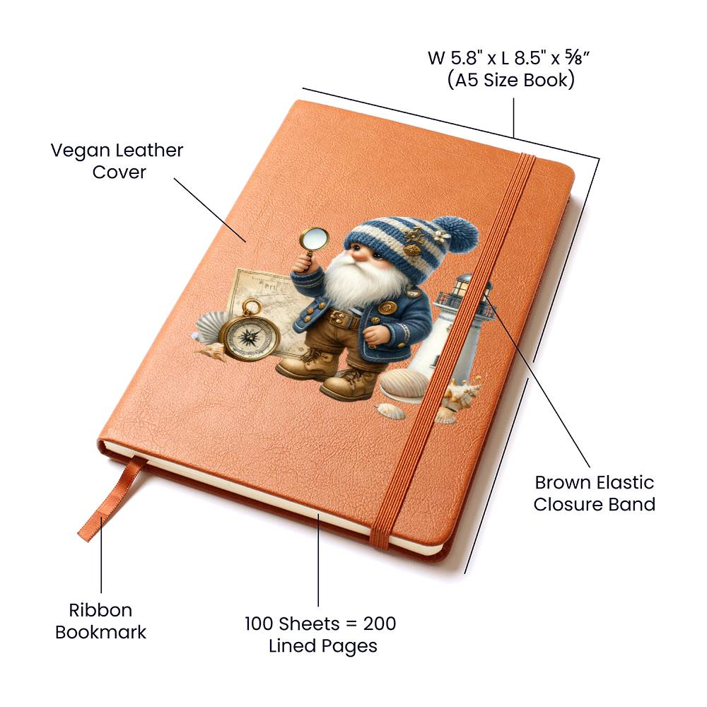 Gnome 0588 - Vegan Leather Journal