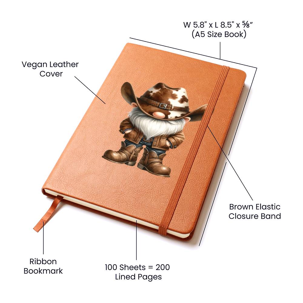 Gnome 0538 - Vegan Leather Journal