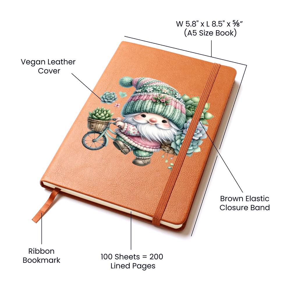 Gnome 1323 - Vegan Leather Journal