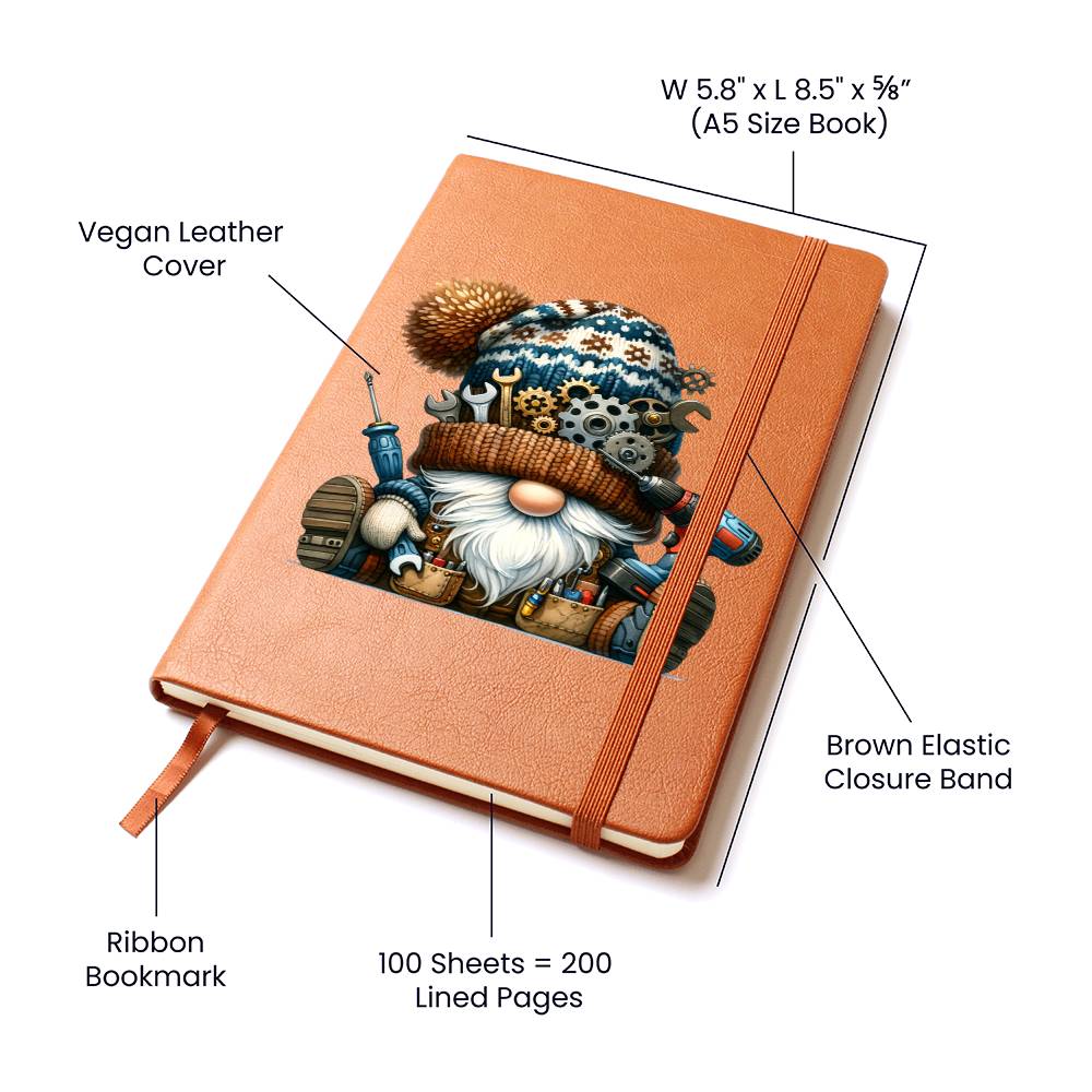 Gnome 0572 - Vegan Leather Journal