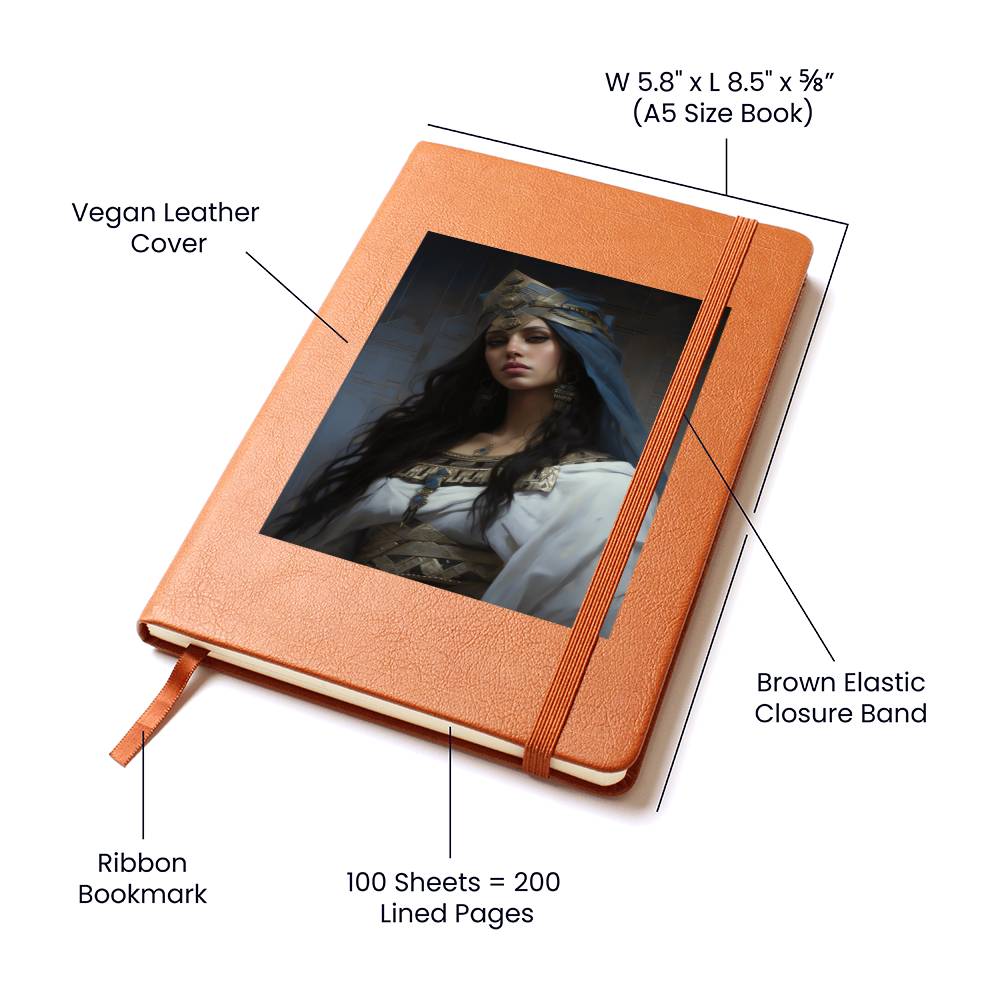 Goddess 057 - Vegan Leather Journal