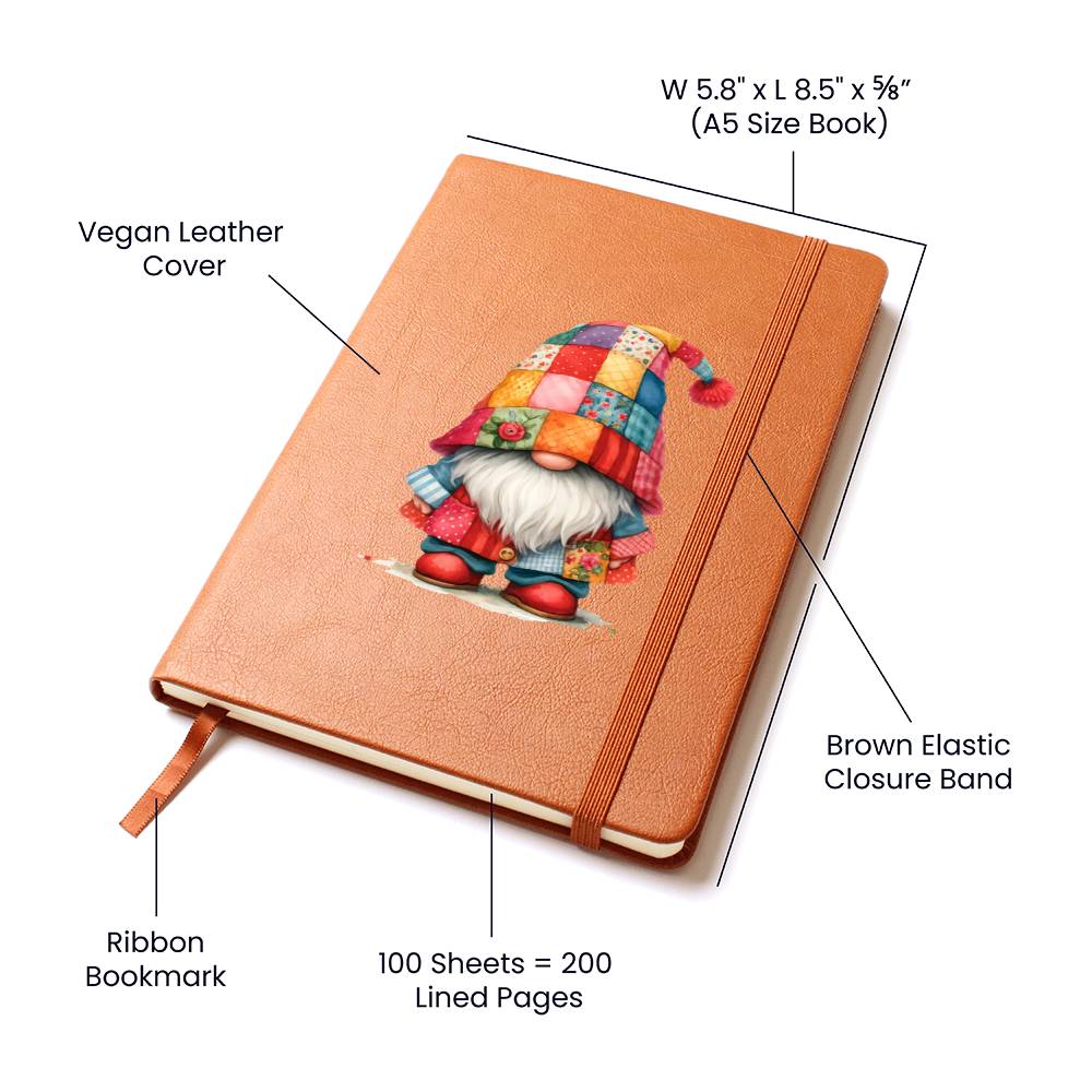 Gnome 0507 - Vegan Leather Journal