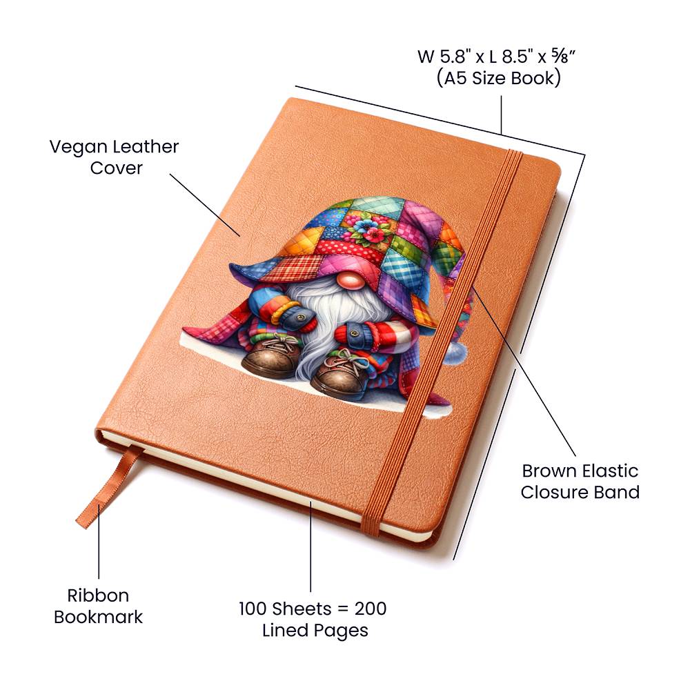 Gnome 0499 - Vegan Leather Journal