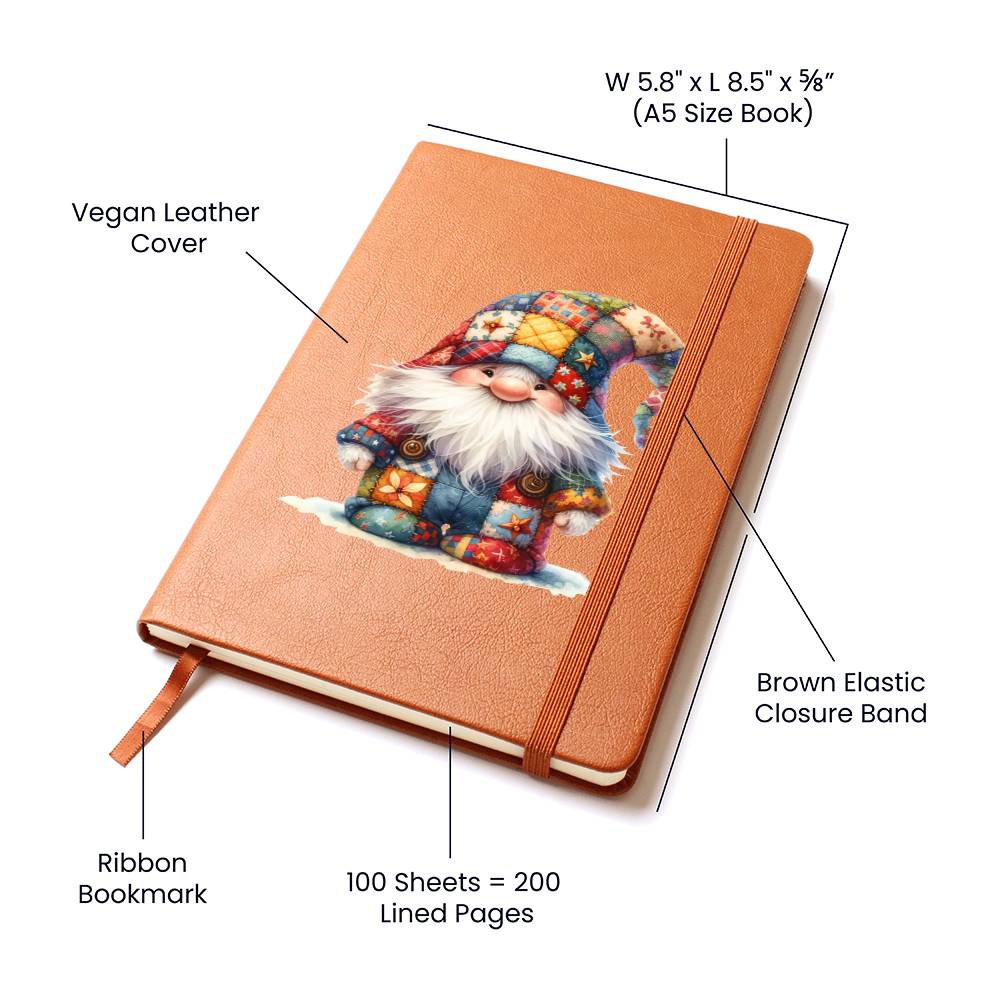 Gnome 0504 - Vegan Leather Journal