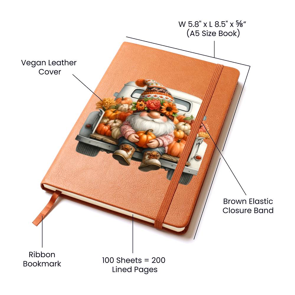 Gnome 0664 - Vegan Leather Journal