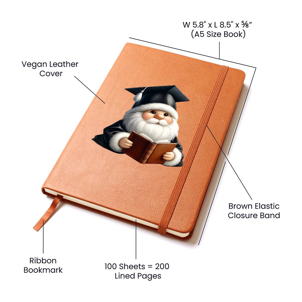 Gnome 0074 - Vegan Leather Journal