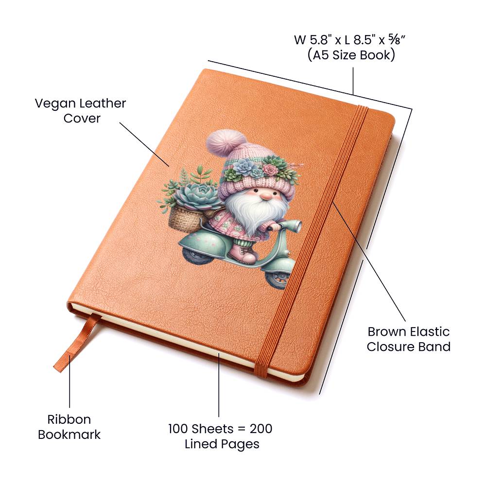 Gnome 1326 - Vegan Leather Journal