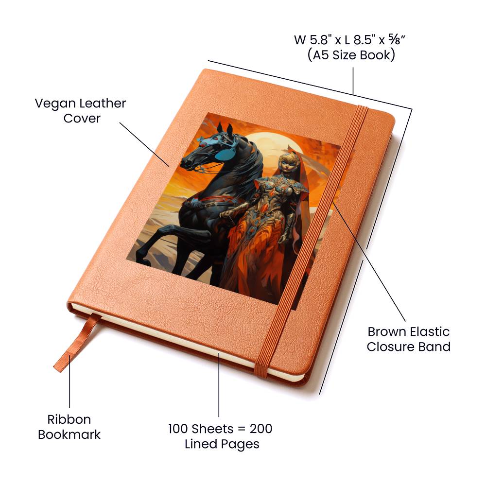 Goddess 024 - Vegan Leather Journal