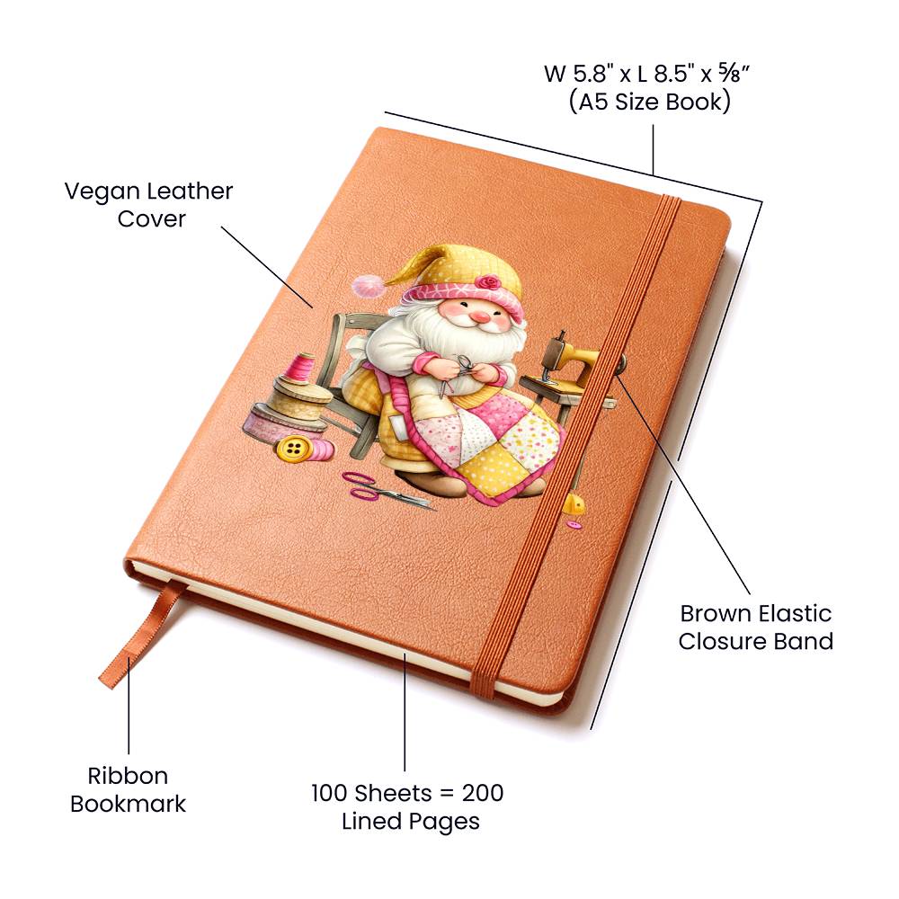 Gnome 0868 - Vegan Leather Journal