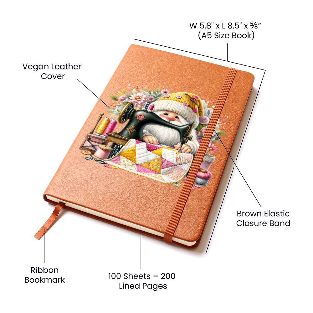 Gnome 0924 - Vegan Leather Journal