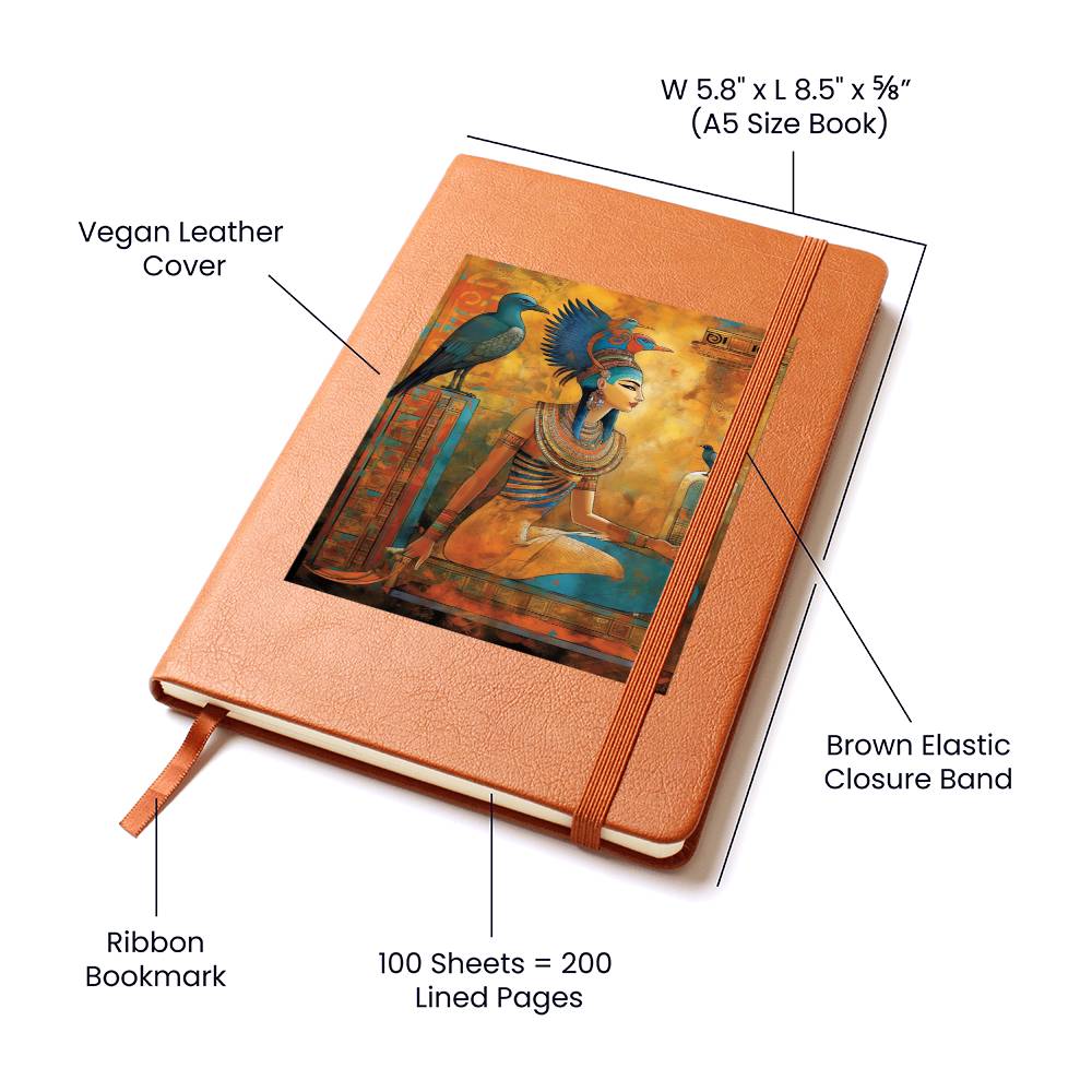 Goddess 101 - Vegan Leather Journal