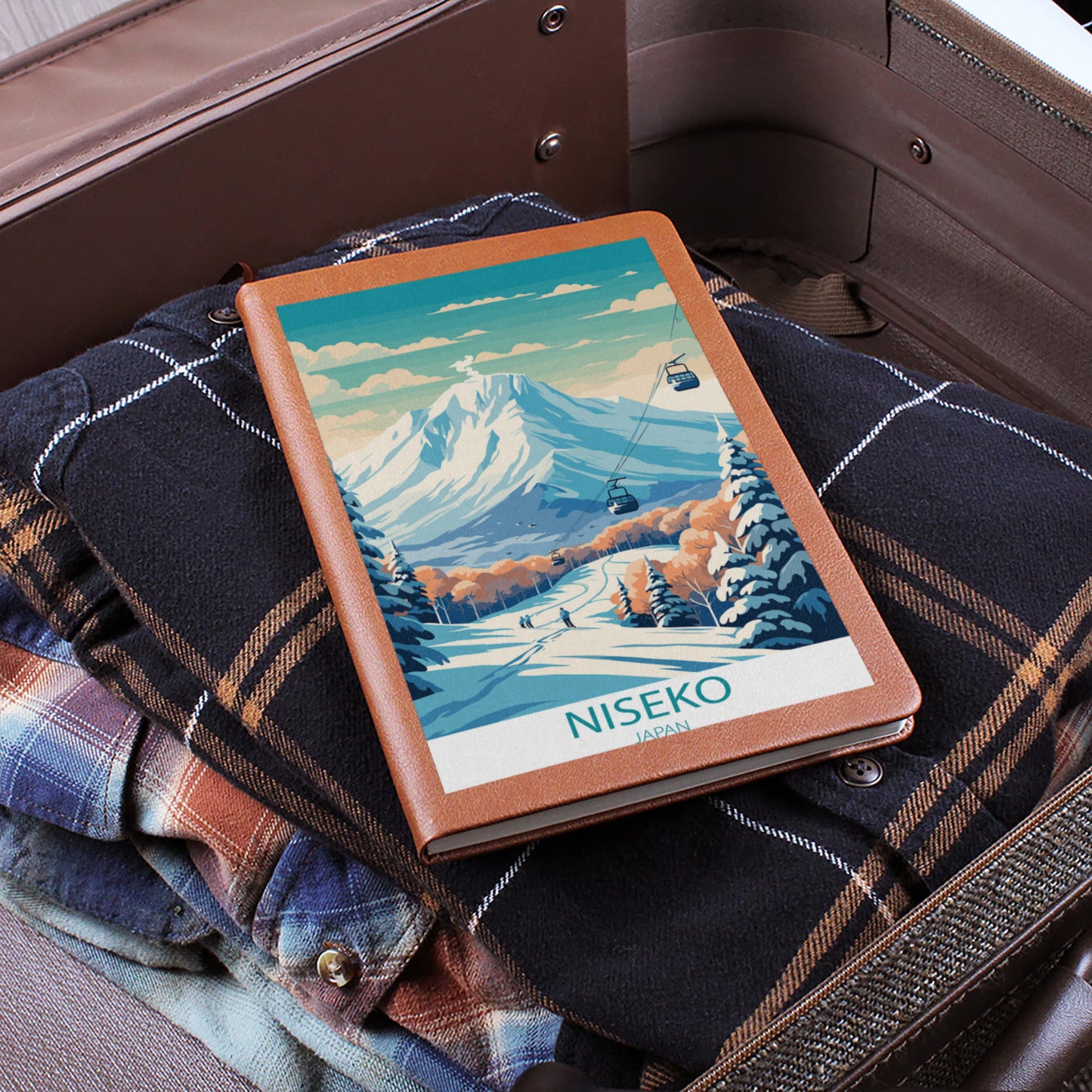 Famous Travel Destinations - Niseko, Japan - Vegan Leather Journal