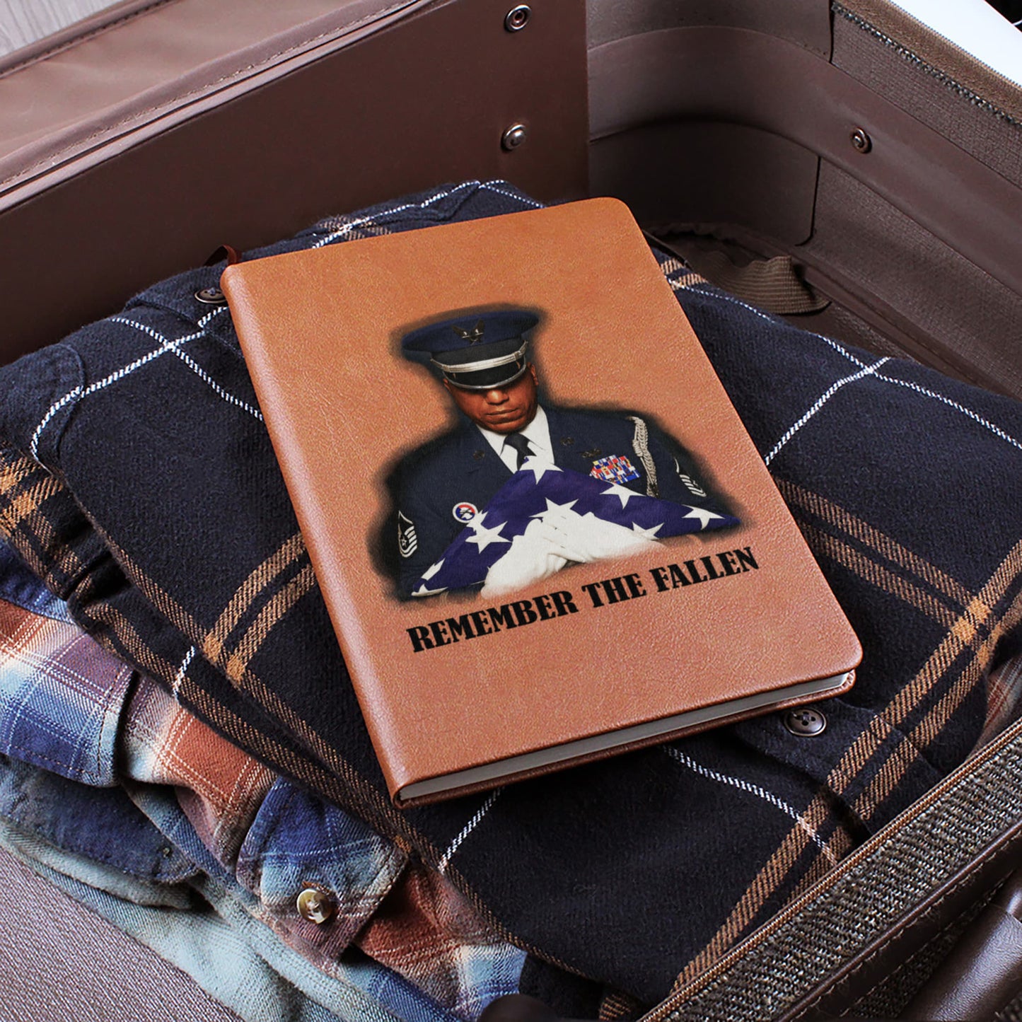 Remember The Fallen - Vegan Leather Journal