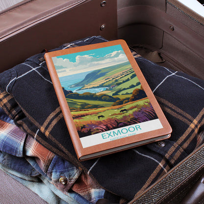 Famous Travel Destinations - Exmoor National Park, England - Vegan Leather Journal