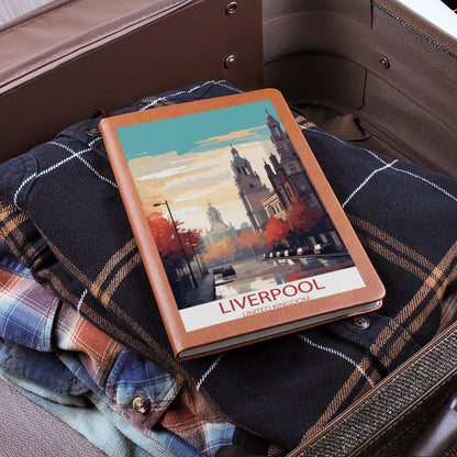 Famous Travel Destinations - Liverpool, United Kingdom - Vegan Leather Journal