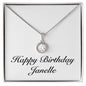 Happy Birthday Janelle - Eternal Hope Necklace