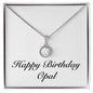 Happy Birthday Opal - Eternal Hope Necklace