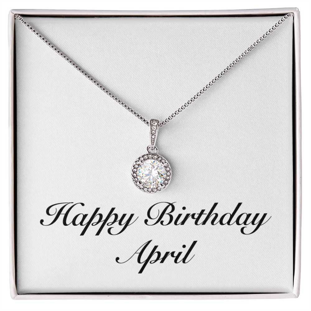 Happy Birthday April - Eternal Hope Necklace