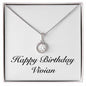 Happy Birthday Vivian - Eternal Hope Necklace