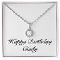 Happy Birthday Cindy - Eternal Hope Necklace