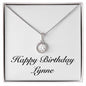 Happy Birthday Lynne - Eternal Hope Necklace